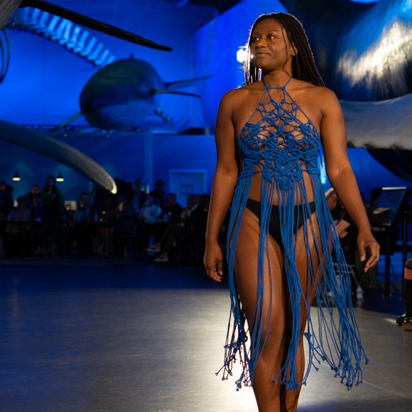 Handmade Macramé Rope Dress GoodVibeGoda Original Design - Picture 10 of 17